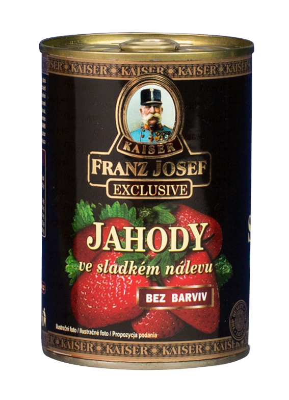 FRANZ JOSEF KAISER Jahody 4 x 425 ml