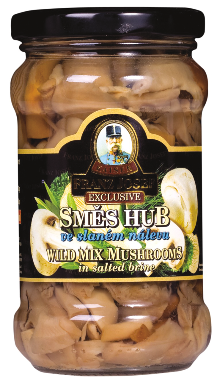 FRANZ JOSEF KAISER Směs hub ve slaném nálevu 3 x 314 ml