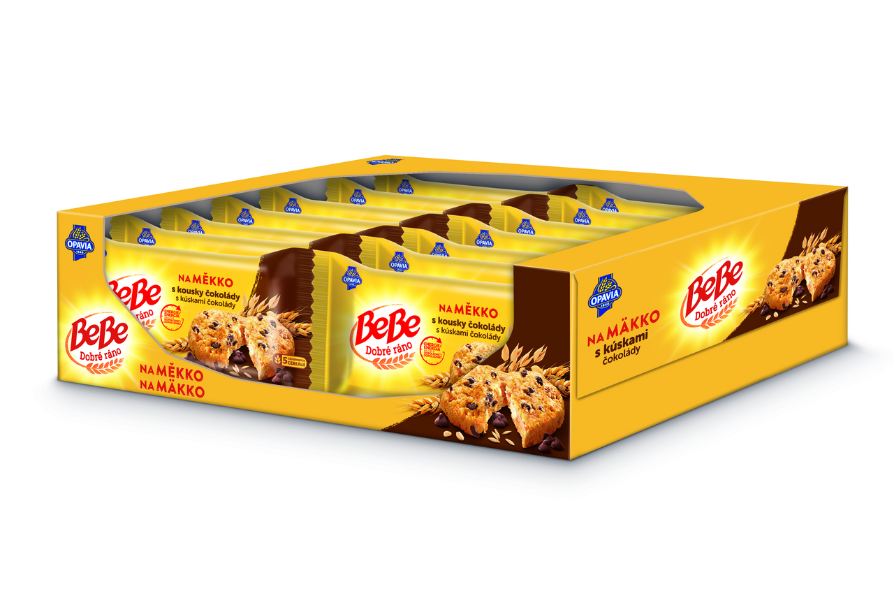 OPAVIA BeBe Dobré ráno Naměkko s kousky čokolády 14 x 50 g