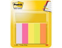 Záložky Post-it 100 listů neon 5ks