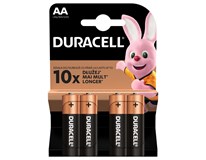 Baterie alkalická Duracell Basic (AA) 4ks