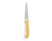Nůž filetovací Hendi HACCP 15cm žlutý 1ks
