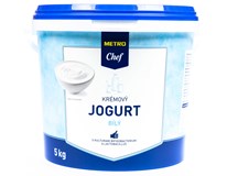 METRO Chef Jogurt bílý krémový 4 % tuku chlaz. 5 kg