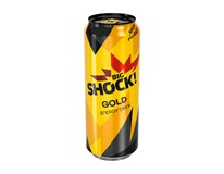 BIG SHOCK! Gold energetický nápoj 6x 500 ml plech
