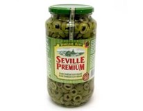 Seville Premium Olivy zelené krájené 1x935g