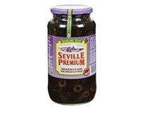 Seville Premium Olivy černé krájené 1x935g