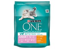 Purina One Junior kuře+rýže granule pro kočky 1x800 g