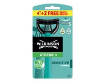 Wilkinson Xtreme3 Sensitive holítka pán. 1x6ks