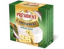 Président Camembert sýr s pepřem chlaz. 5x90g