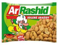 Ar. Rashid Arašídy pražené solené 10x 100 g