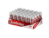 Gambrinus Original 10 pivo 24x 500 ml plech