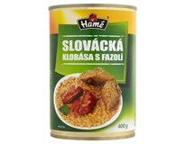 Hamé Slovácká klobása s fazolí hotové jídlo 4x400 g 