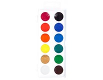 Barvy vodové KOH-I-NOOR malé 12 barev 1ks