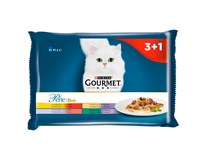 Purina Gourmet Perle kapsička masové duo pro kočky 4x 85 g