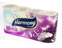 Harmony Soft Toaletní papír 3-vrstvý 1x8ks