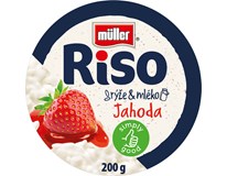 Müller Riso Mléčná Rýže Ovocný MIX (jahoda višeň) chlaz. 12x 200 g