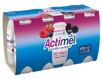 Danone Actimel Jogurtové mléko lesní plody chlaz. 3x (8x 100 g)