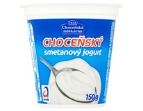 Choceňský Jogurt smetanový bílý 10 % tuku chlaz. 10x 150 g