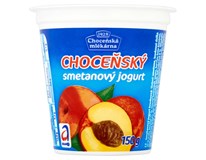 Choceňský Jogurt smetanový broskev chlaz. 10x150g