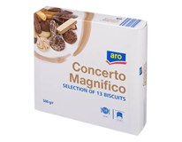 aro Concerto Magnifico Směs 13 druhů sušenek 500 g