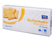 aro Máslové sušenky 13% (2x200 g) 400 g 