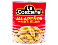 La Costeňa Jalapeňos celé 1x2,8 kg