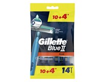 Gillette Blue II. holítka pohotovostní 1x(10+4)ks