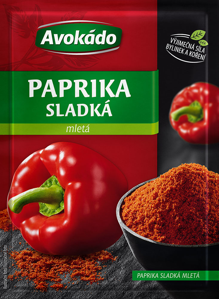 Avokádo Paprika sladká mletá 5 x 25 g