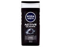 NIVEA Active Clean sprchový gel pán. 250 ml