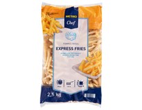 Metro Chef Express Fries Hranolky 9x9mm mraž. 4x2,5kg