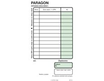 Paragon obchodní nečíslovaný 100 listů 5 ks