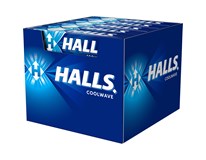 HALLS Coolwave Original mentolové dropsy 20x 33,5 g