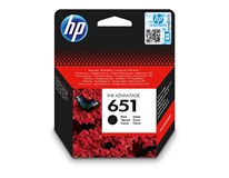 HP Cartridge 651 black 1ks