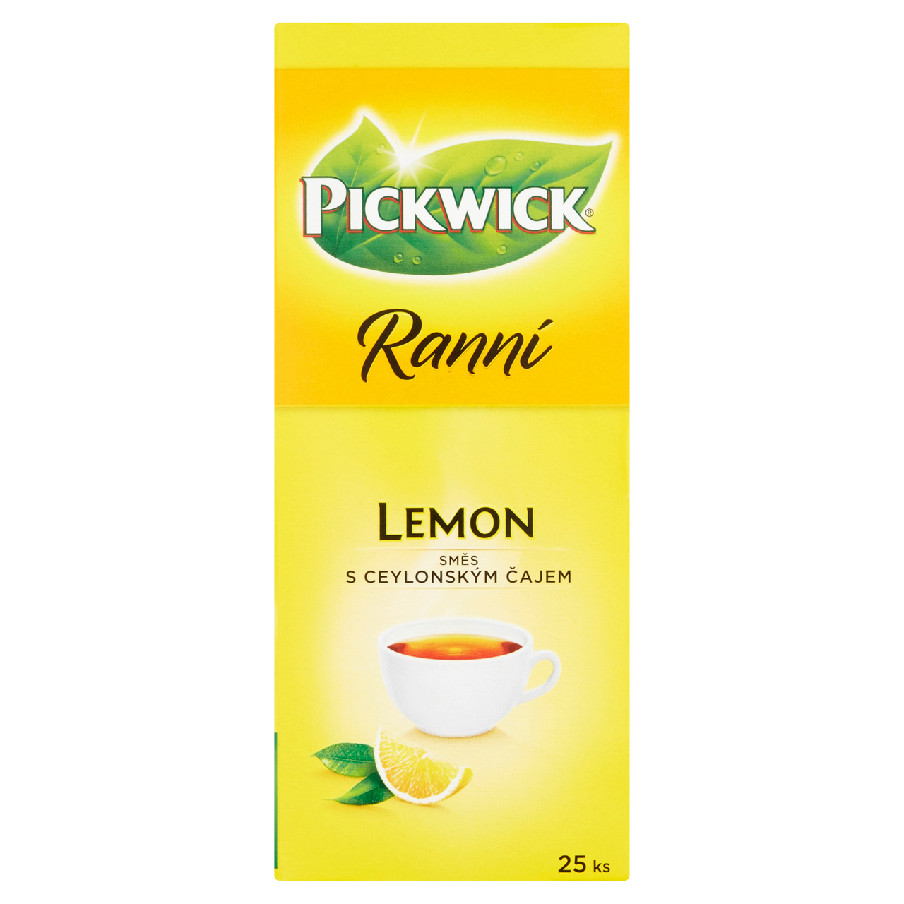 Pickwick Ranní čaj citron 12x43,75g - Sáčky, Černý, Čaj, Čaj, káva ...