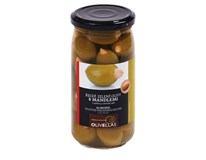 Olivellas Olivy zelené s mandlí 380 g