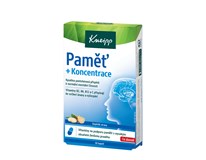 Kneipp Paměť + koncentrace 30 tablet