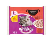 Whiskas Výběr v krémové omáčce pro kočky 4x85g