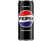 PEPSI Zero Sugar 24x 330 ml plech