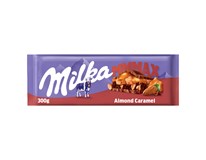 Milka Mmmax Almond Caramel mléčná čokoláda a mandle 1x300 g