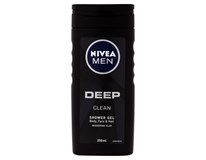 Nivea Deep sprchový gel pán. 1x250ml
