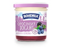 Opočenský jogurt borůvka/ ostružina 2,8 % tuku chlaz. 150 g