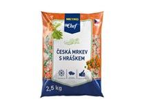 Metro Chef Česká mrkev s hráškem mraž. 1x2,5kg