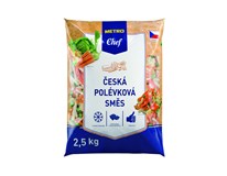 METRO Chef Česká polévková směs zelenina mraž. 2,5 kg