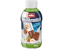 Müllermilch mléčný nápoj s příchutí čokoláda lískový oříšek chlaz. 400 g
