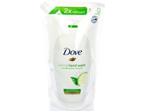 Dove Cucumber&Green tea scent tekuté mýdlo náhradní náplň 1x500ml