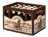 KOZEL Velkopopovický Mistrův ležák pivo 20x 500 ml vratná láhev