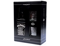 Jack Daniel's 40% 1x700ml + sklenice 2ks