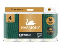 Harmony Exclusive Toaletní papír 4-vrstvý 17m herbal parfémovaný 1x16 ks