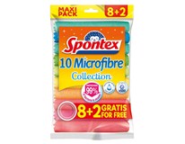 Spontex Utěrka Microfibre 8 + 2 ks