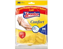 Spontex Rukavice Confort vel. M 2x2 ks